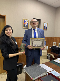 Организация «Золотые руки Ангела» посетила коллектив БУЗ ВО «ВОККВД»